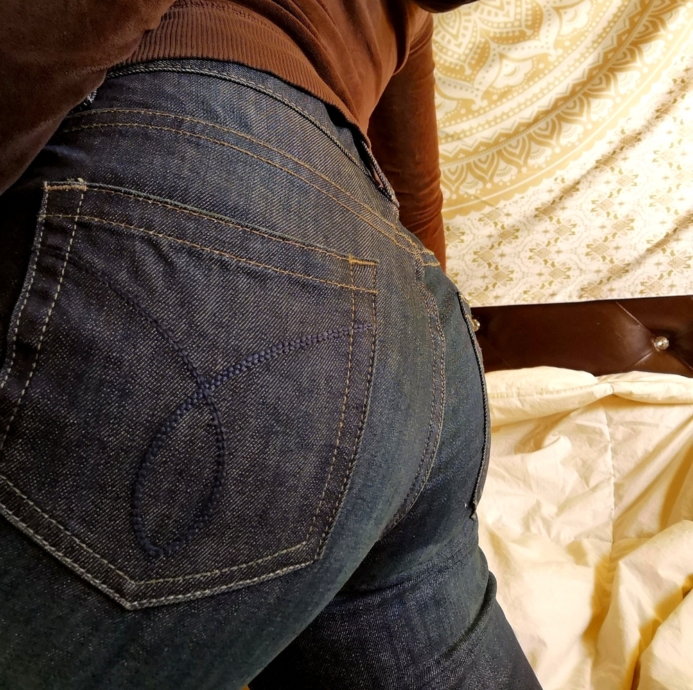 Mid-rise Calvin Klein jeans